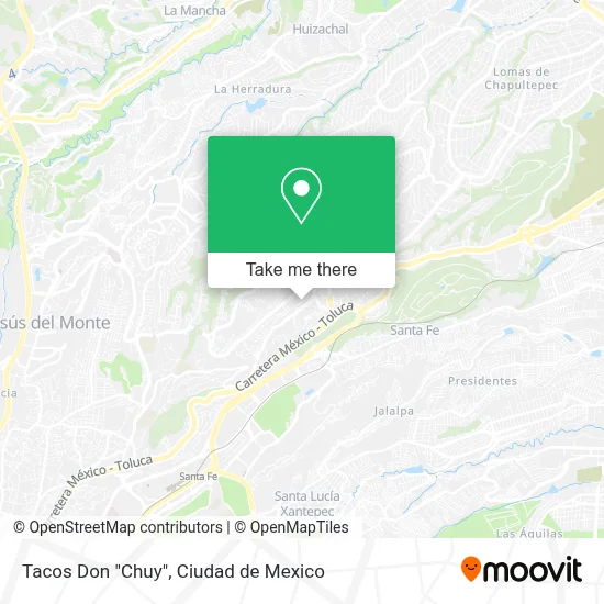 Tacos Don "Chuy" map