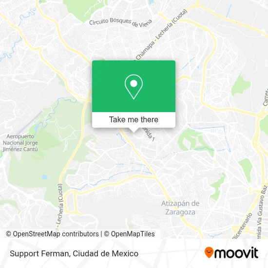 Support Ferman map