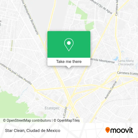 Star Clean map