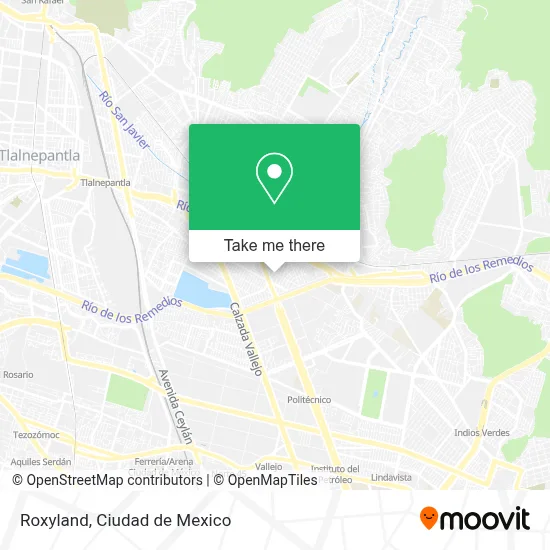 Roxyland map