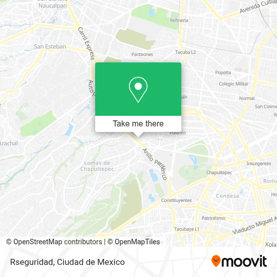 Rseguridad map