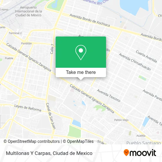 Multilonas Y Carpas map