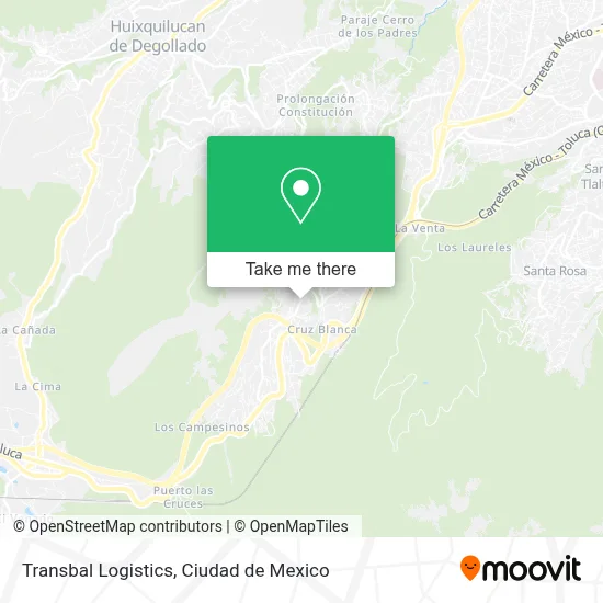 Transbal Logistics map