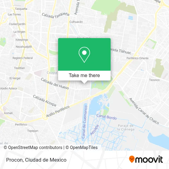 Procon map