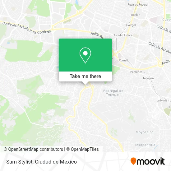 Sam Stylist map