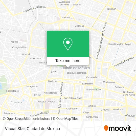 Visual Star map