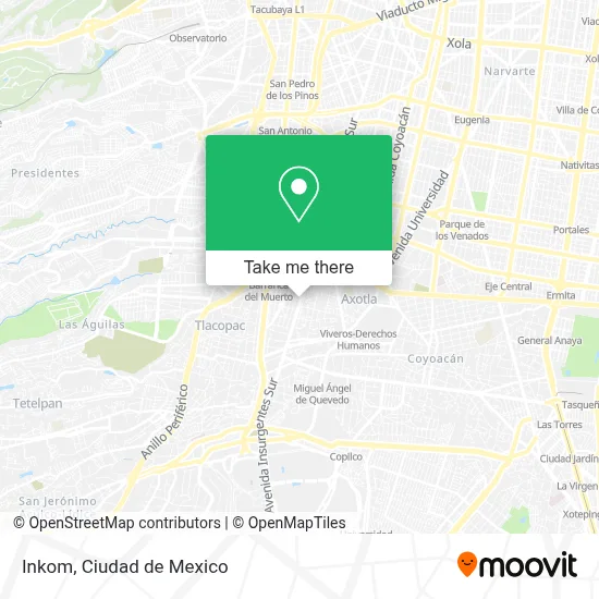 Inkom map