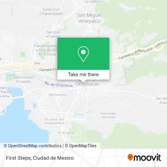 First Steps map