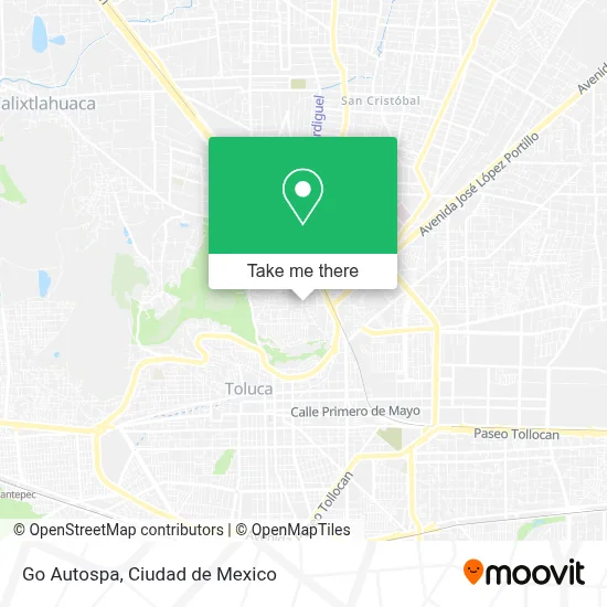 Go Autospa map