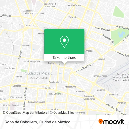 Ropa de Caballero map