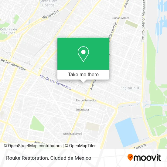 Rouke Restoration map