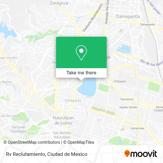 Rv Reclutamiento map