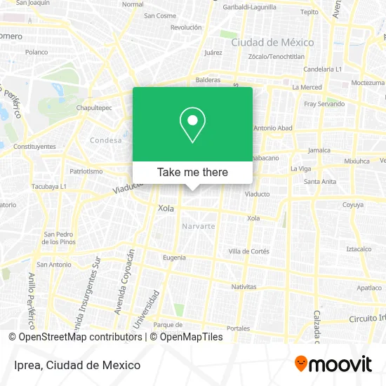 Iprea map