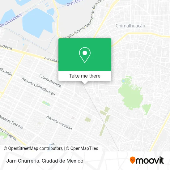 Jam Churrería map