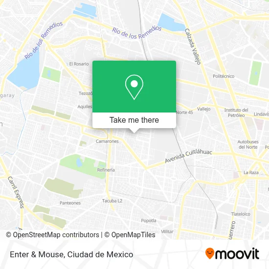 Enter & Mouse map