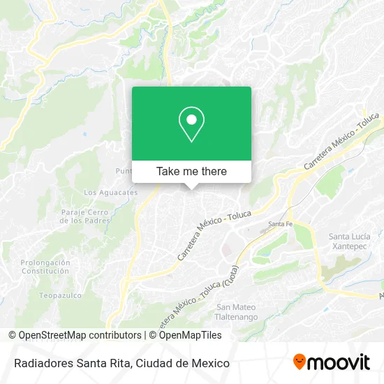 Radiadores Santa Rita map