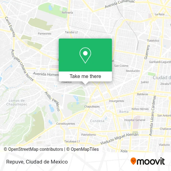 Repuve map