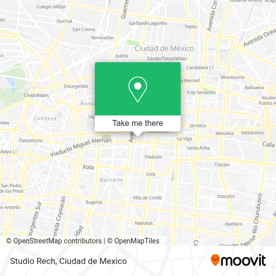 Studio Rech map