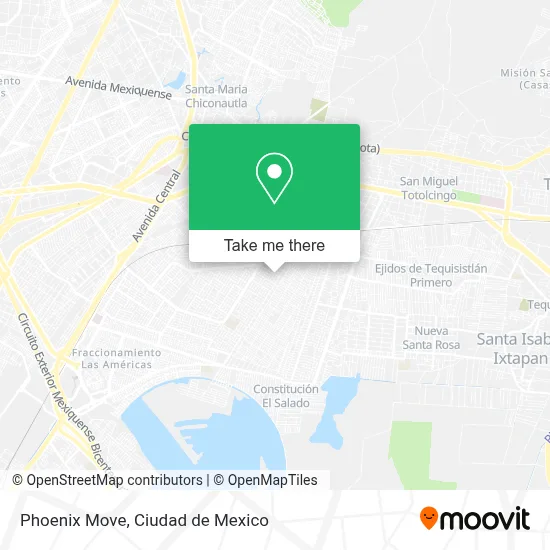 Phoenix Move map