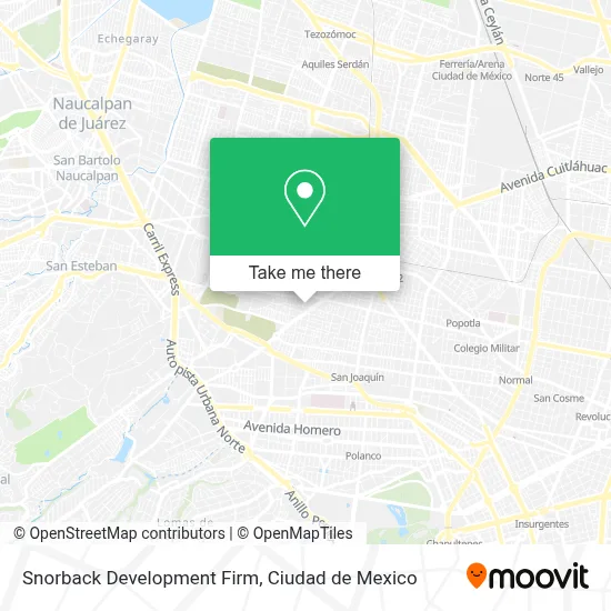 Snorback Development Firm map