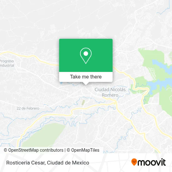 Rosticeria Cesar map