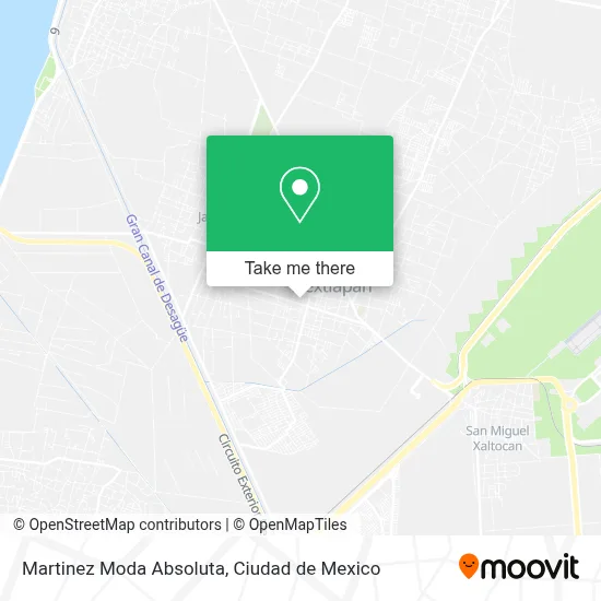 Martinez Moda Absoluta map