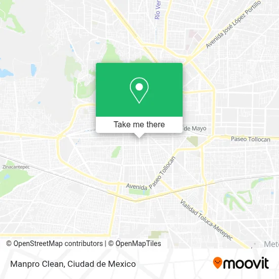Manpro Clean map
