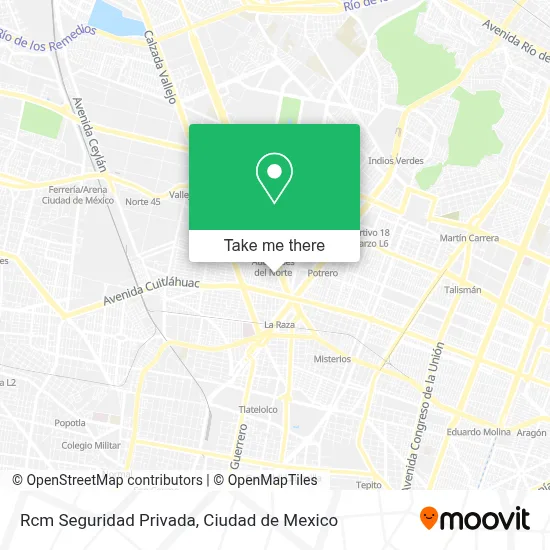 Rcm Seguridad Privada map