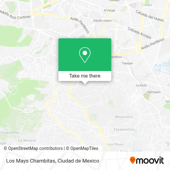 Los Mays Chambitas map