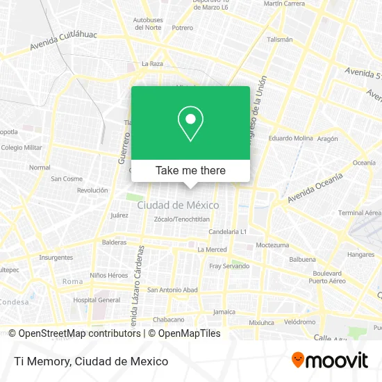 Ti Memory map