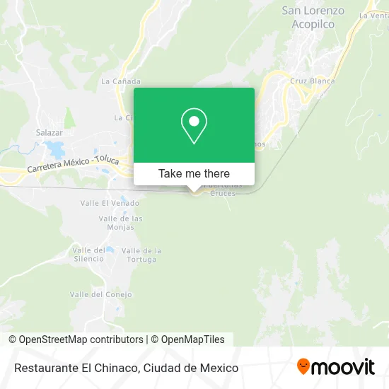 Restaurante El Chinaco map