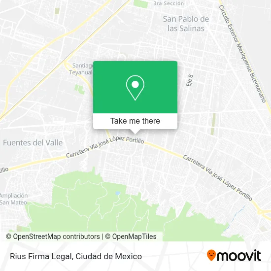 Rius Firma Legal map