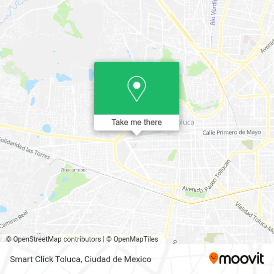 Smart Click Toluca map