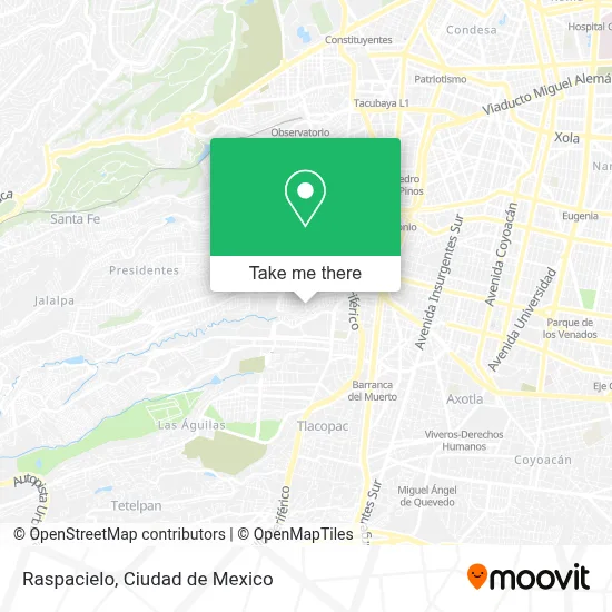 Raspacielo map