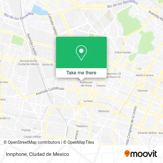 Innphone map