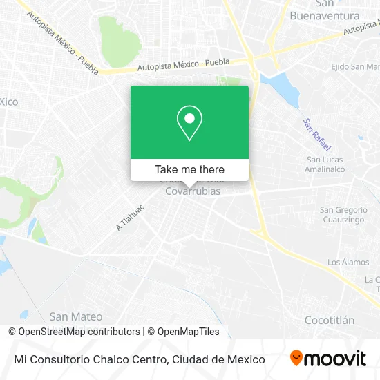 Mi Consultorio Chalco Centro map