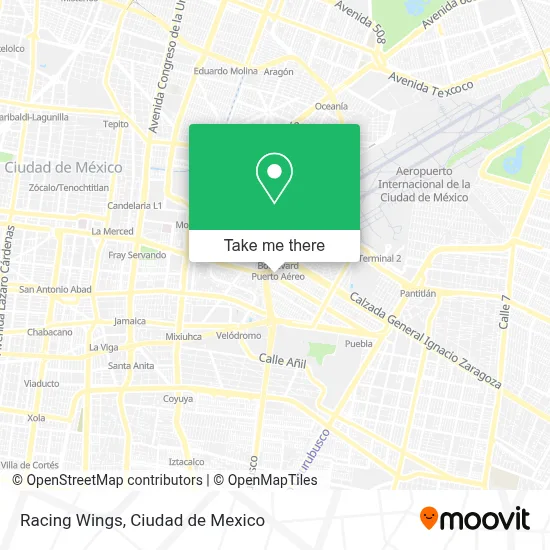 Racing Wings map