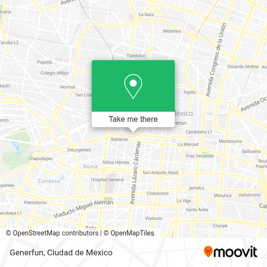 Generfun map
