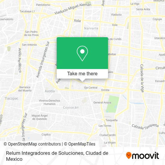 Relum Integradores de Soluciones map