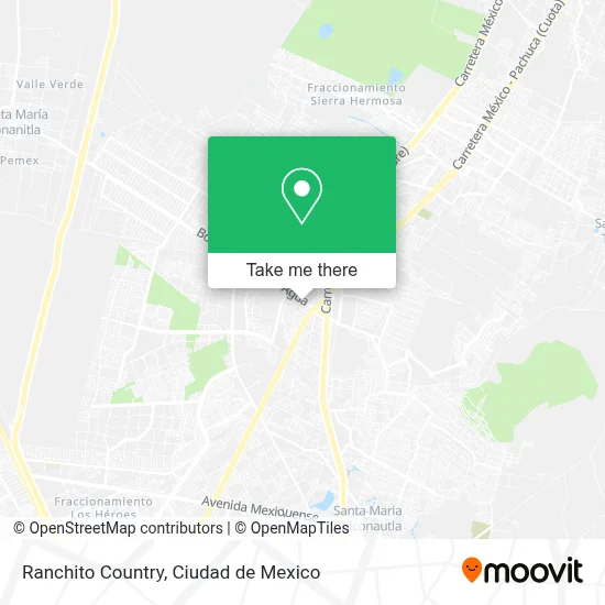Ranchito Country map