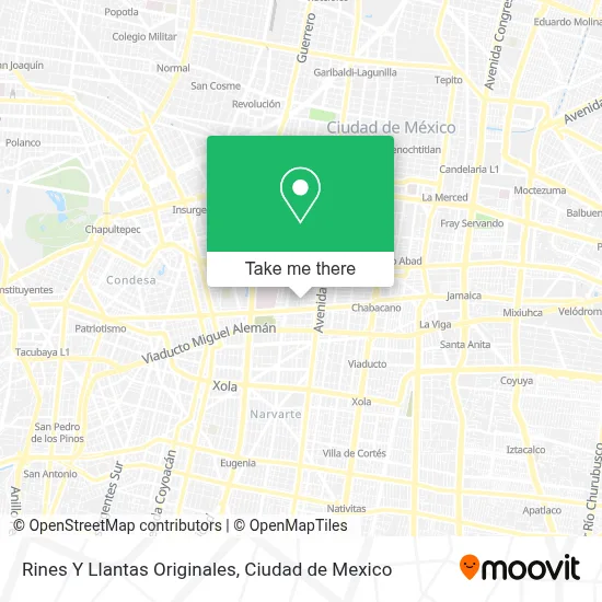 Rines Y Llantas Originales map