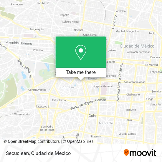 Secuclean map