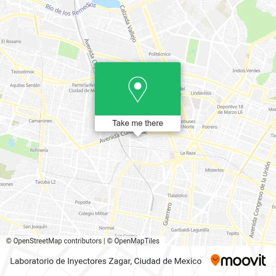 Laboratorio de Inyectores Zagar map