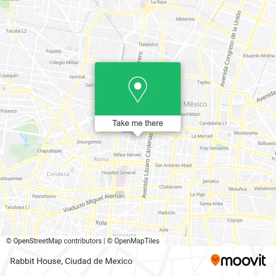 Rabbit House map