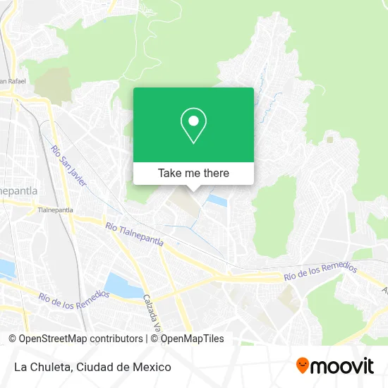 La Chuleta map
