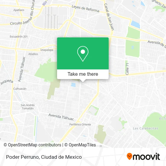 Poder Perruno map