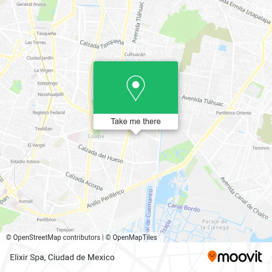 Elixir Spa map