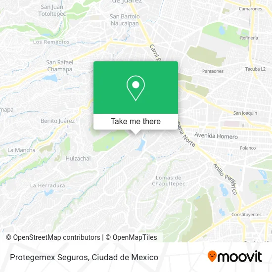 Protegemex Seguros map