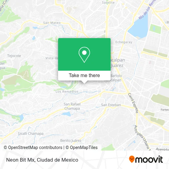 Neon Bit Mx map