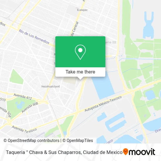 Taqueria " Chava & Sus Chaparros map